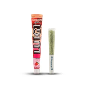 Alternative view of Luigi Strawberry OG Fattone Pre Roll 